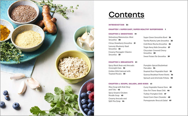 The Easy Superfoods Cookbook
